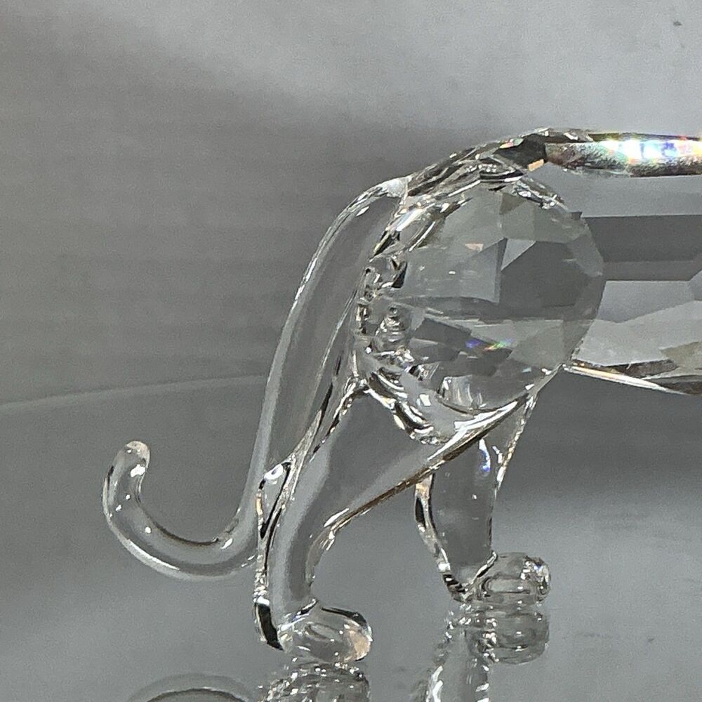 Swarovski TIGER Crystal Figurine Mint + Original Box + Cert220470 7610-003 - Picture 7 of 11
